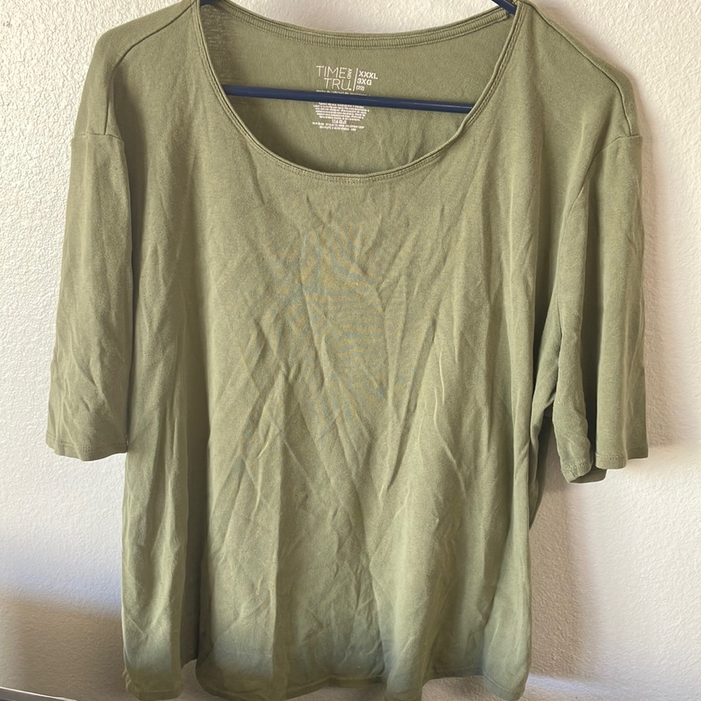 FINAL MARKDOWN Time and tru t shirt 3x